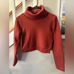 ALO Yoga Soleil Cropped Turtleneck in Small